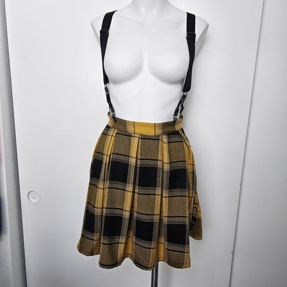 Harry Potter Skirt Pleated skirt hufflepuff - Picture 4 of 14